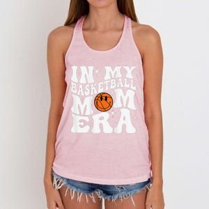 In My Basketball Mom Era Basketball Lover Mom Sport Women's Knotted Racerback Tank