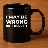 I May Be Wrong But I Doubt It 11oz C Handle Ceramic Mug