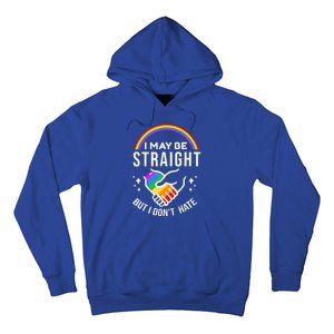 I May Be Straight But I DonT Hate Lgbt Gay Hoodie