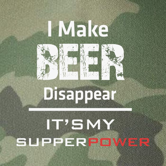 I Make Beer Disappear ItS My Supper Power Legacy Tie Dye Trucker Hat