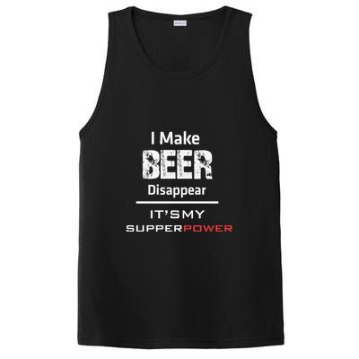 I Make Beer Disappear ItS My Supper Power PosiCharge Competitor Tank