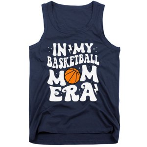 In My Basketball Mom Era Cute Groovy Basketball Mom Tank Top