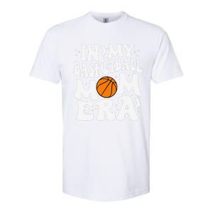 In My Basketball Mom Era Cute Groovy Basketball Mom Softstyle CVC T-Shirt