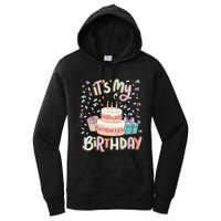 It's My Birthday Cake donut confetti Women's Pullover Hoodie