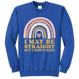 I May Be Straight But I Dont Hate Lgbtq Ally Pride Month Gift Sweatshirt