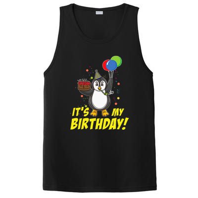 Its My Birthday Penguin PosiCharge Competitor Tank