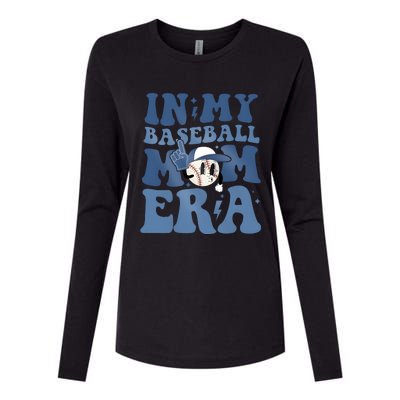 In My Baseball Era Baseball Game Day Womens Cotton Relaxed Long Sleeve T-Shirt