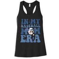 In My Baseball Era Baseball Game Day Women's Racerback Tank