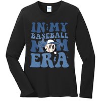 In My Baseball Era Baseball Game Day Ladies Long Sleeve Shirt