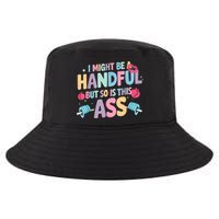 I Might Be A Handful But So Is This Ass Workout Gym Quote Cool Comfort Performance Bucket Hat