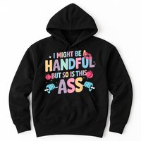 I Might Be A Handful But So Is This Ass Workout Gym Quote Hoodie
