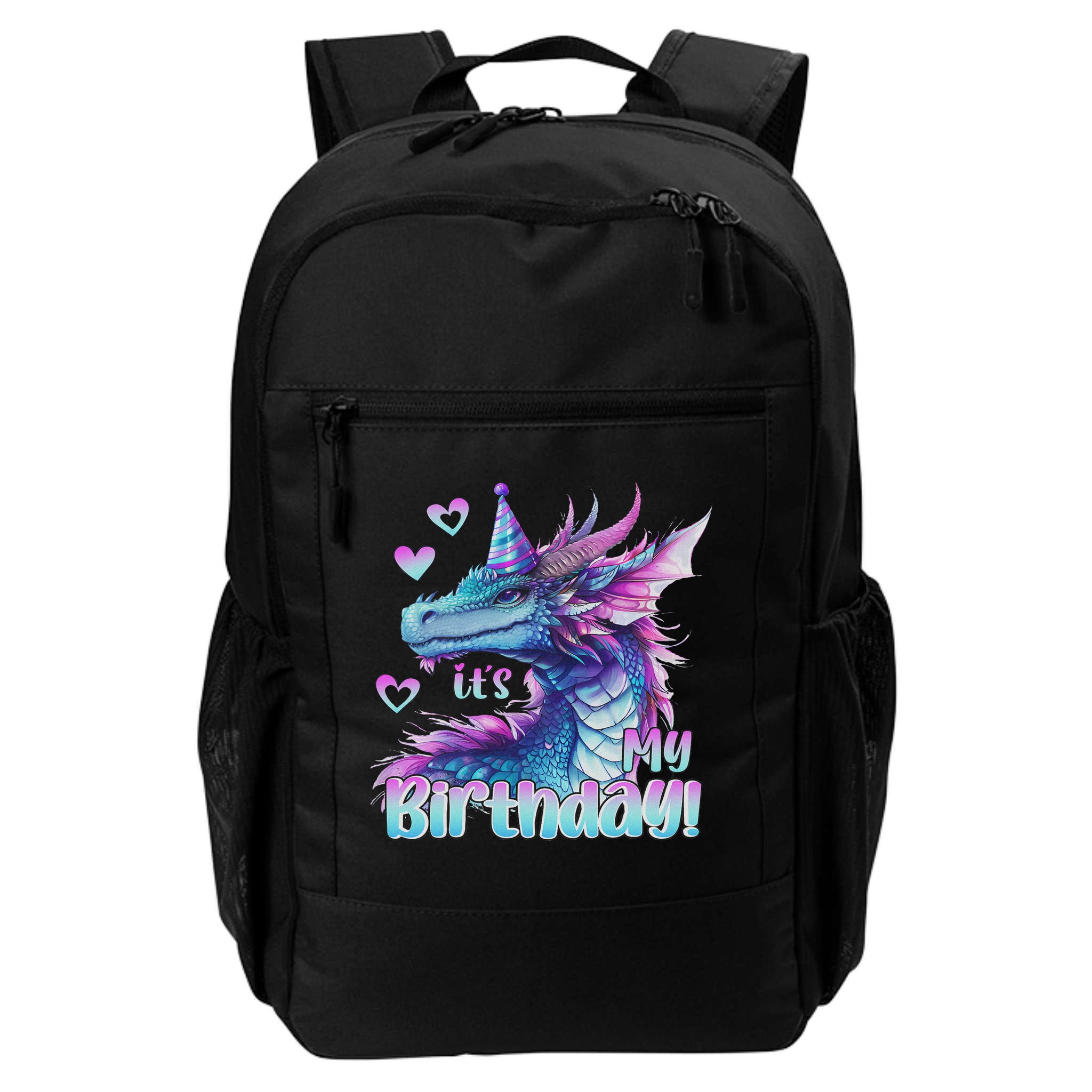 It's My Birthday Dragon Party Cute Dragons Lover Theme Backpack