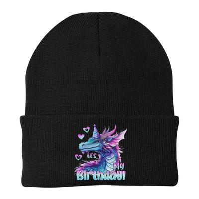 It's My Birthday Dragon Party Cute Dragons Lover Theme Beanie