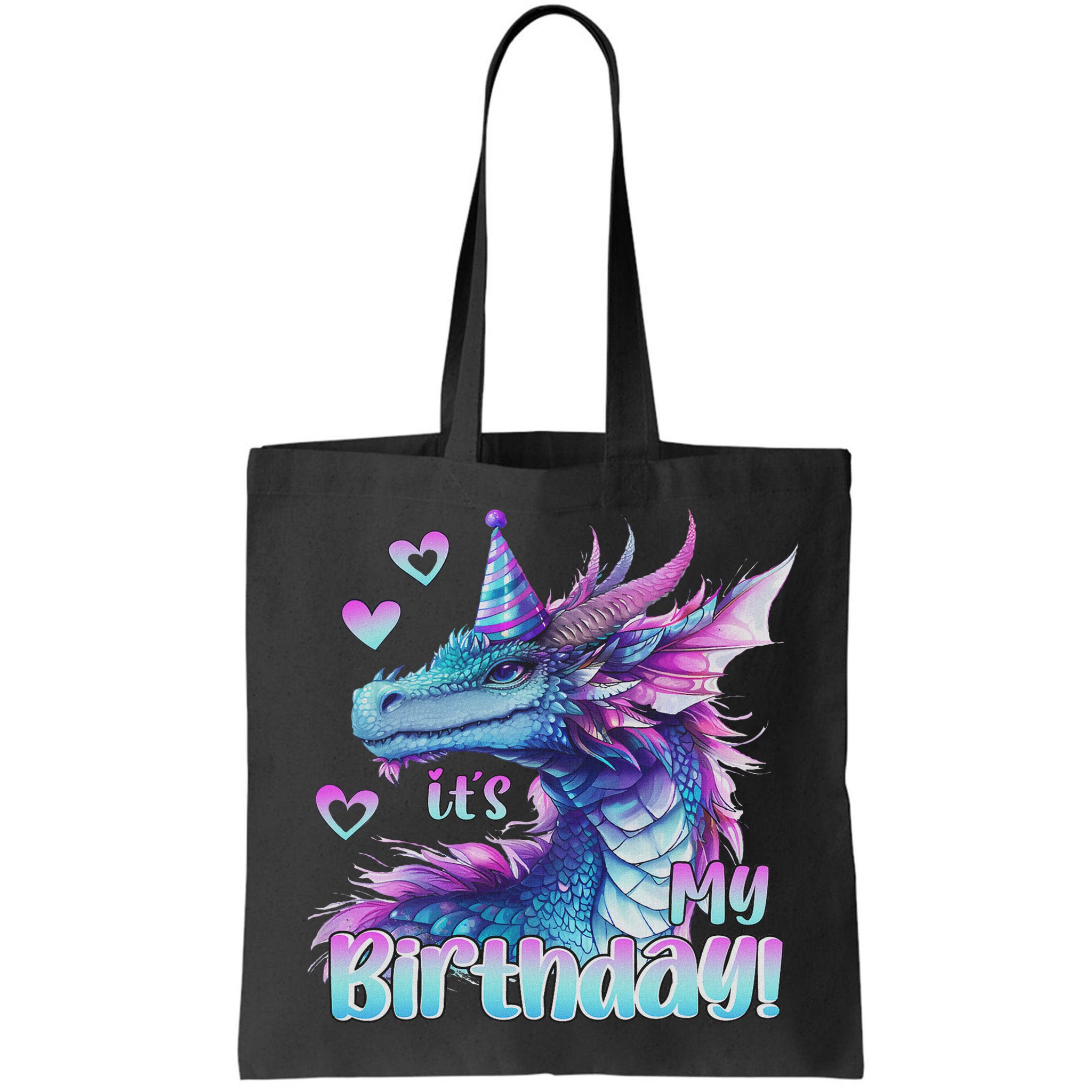 It's My Birthday Dragon Party Cute Dragons Lover Theme Bag