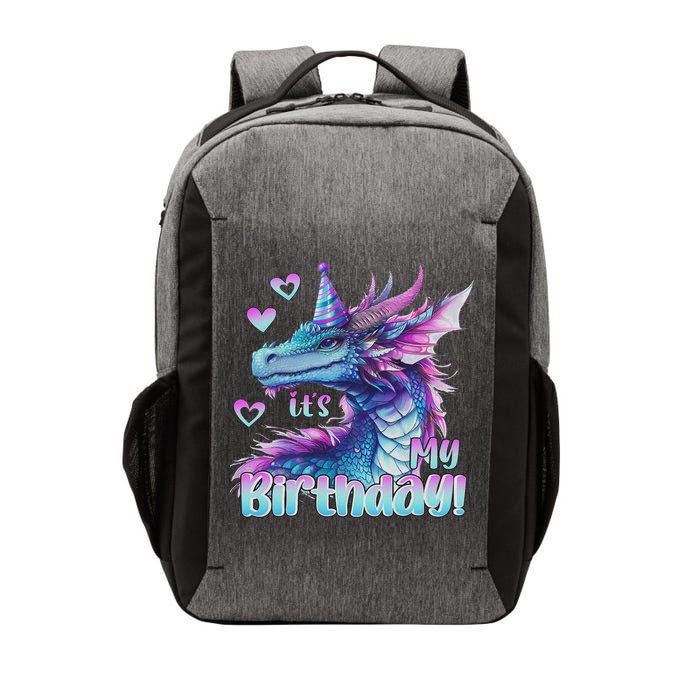 It's My Birthday Dragon Party Cute Dragons Lover Theme Vector Backpack