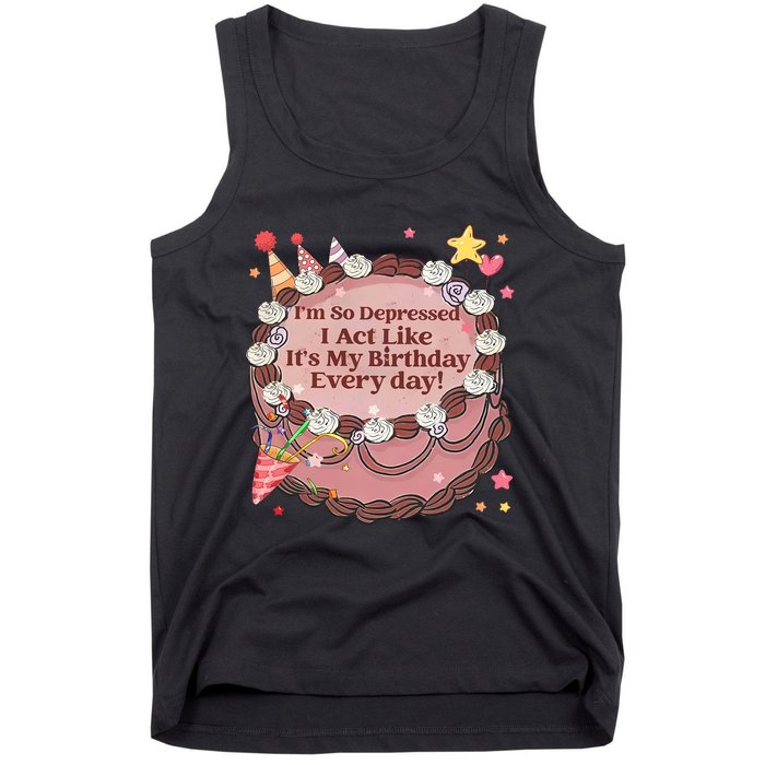 Its My Birthday Every Day Tortured Poets Ttpd Tank Top