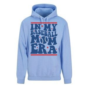 In My Baseball Mom Era Groovy Baseball Mom Team MotherS Day Gift Unisex Surf Hoodie