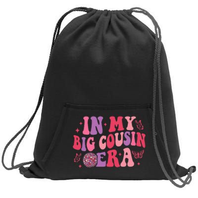 In My Big Cousin Era Funny Cool Cousin Sweatshirt Cinch Pack Bag