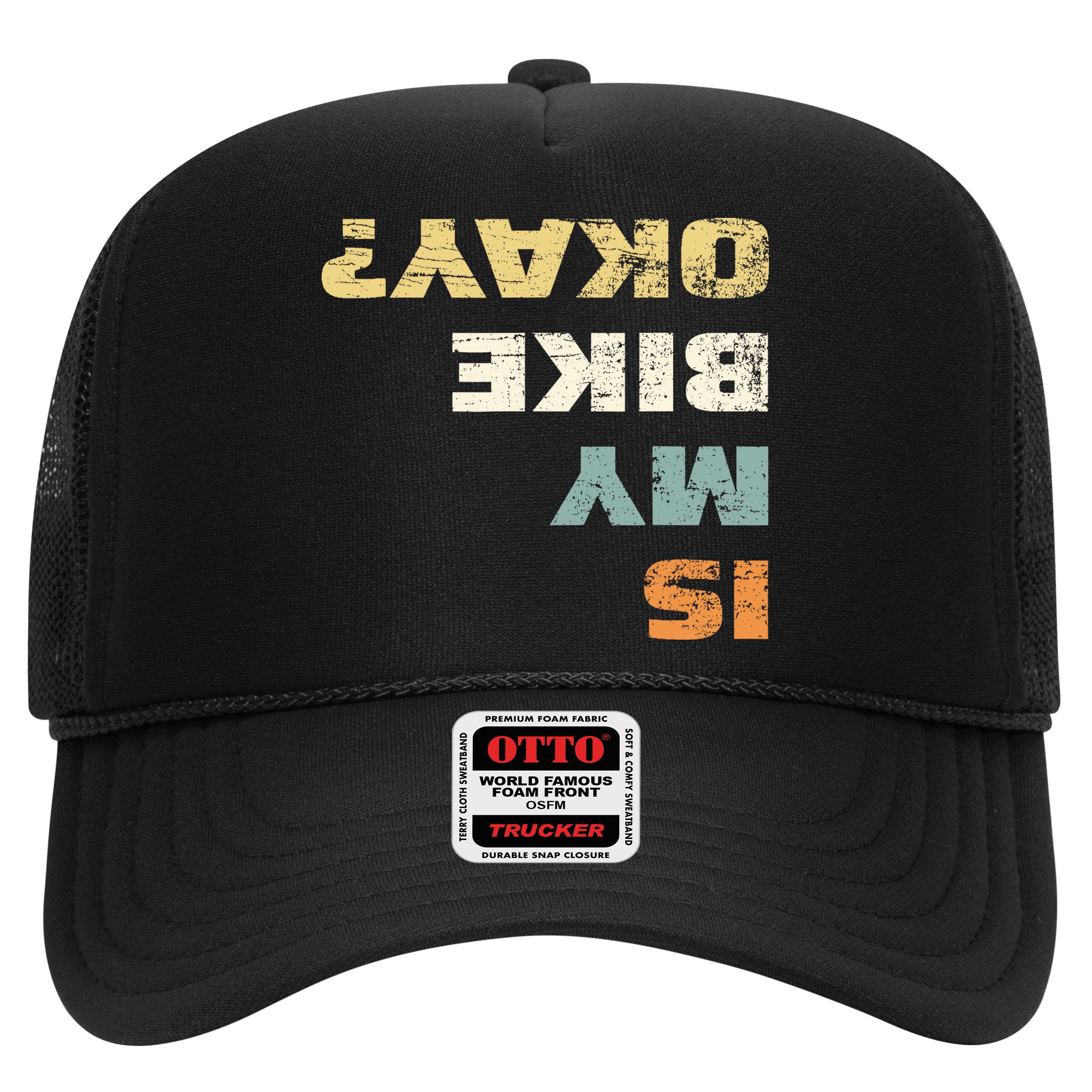 Is My Bike Okay? Mountain Bike Cycling Gift Hat