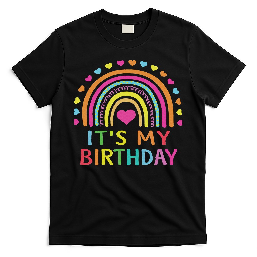 It's My Birthday For Women Ns Gift Rainbow T-Shirt