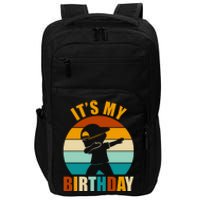 Its My Birthday Dab Retro Sunset Impact Tech Backpack