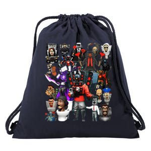 ItS My Birthday Speakerman Tvman Cameraman Toilet Drawstring Bag