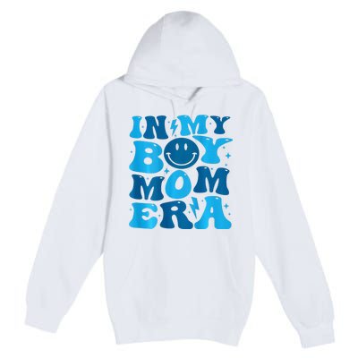 In My Boy Mom Era Premium Pullover Hoodie