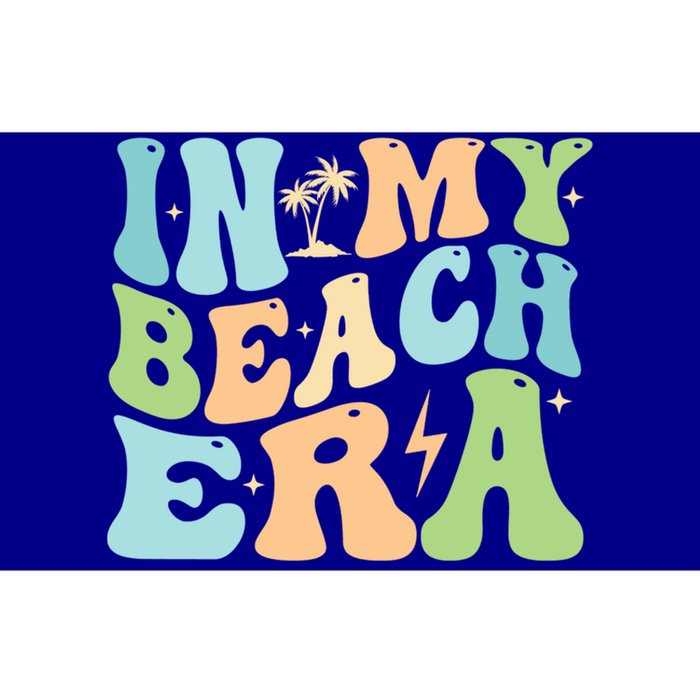 In My Beach Era Groovy Summer Gift Bumper Sticker