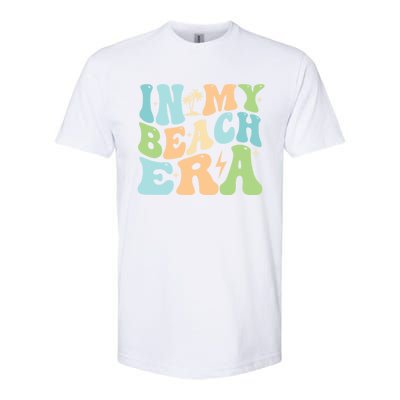 In My Beach Era Groovy Summer Gift Softstyle CVC T-Shirt