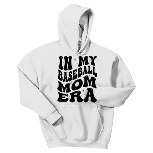 In My Baseball Mom Era Kids Hoodie