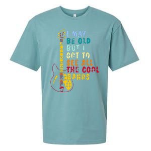 I May Be Old But I Got To See All The Cool Bands Sueded Cloud Jersey T-Shirt