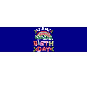 ItS My Birthday Born On Christmas Day Xmas Bday Gift Bumper Sticker