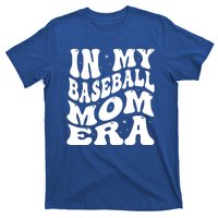 In My Baseball Mom Era Groovy T-Shirt