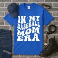 In My Baseball Mom Era Groovy Tall T-Shirt