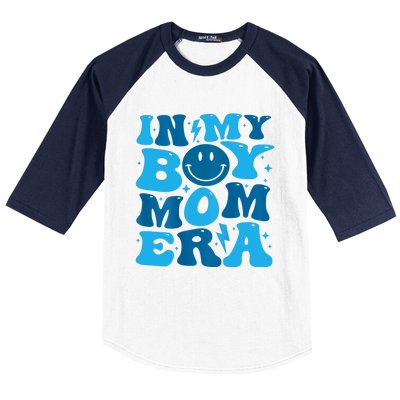 In My Boy Mom Era Baseball Sleeve Shirt