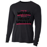 I May Be Wrong But It's Highly Unlikely Cooling Performance Long Sleeve Crew