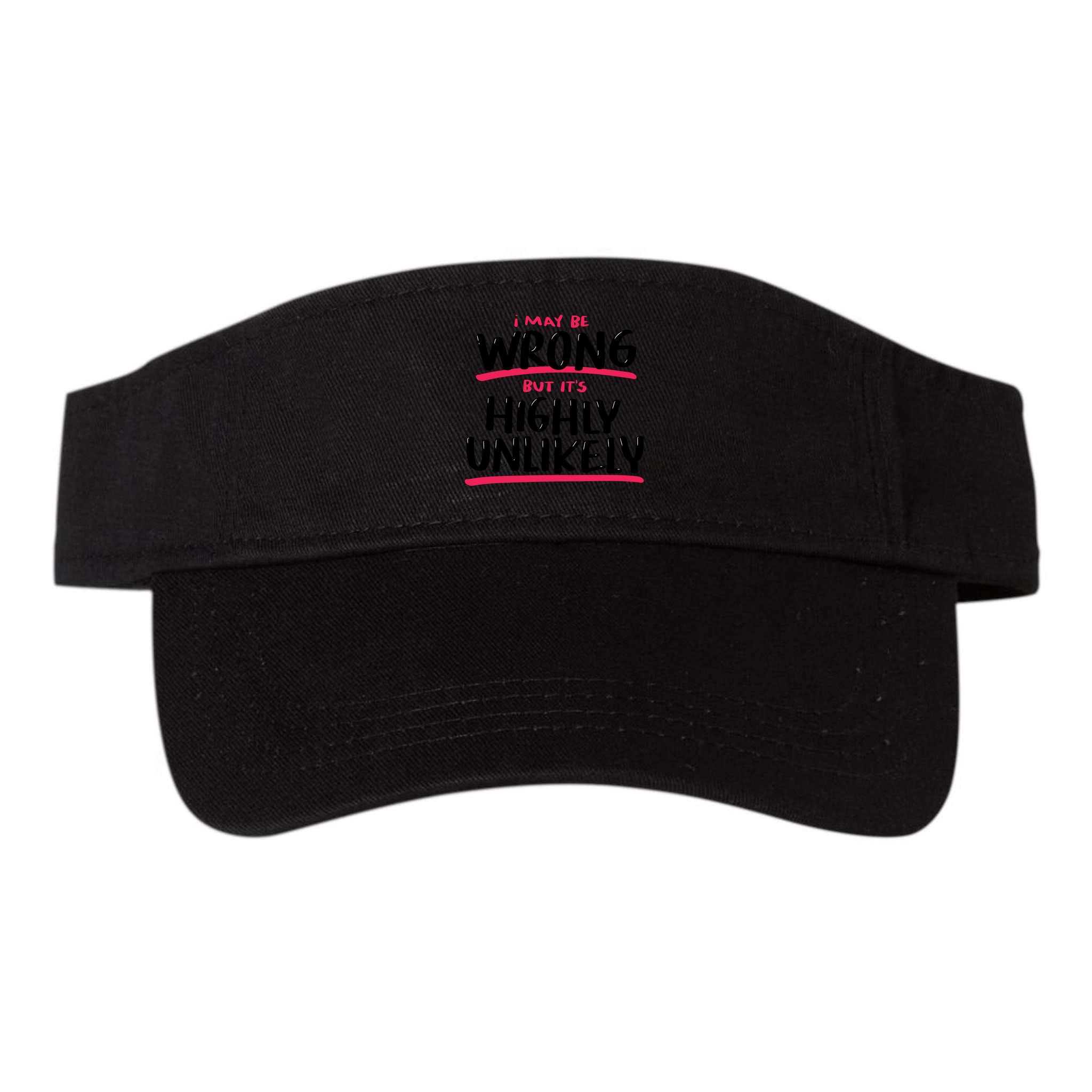 I May Be Wrong But It's Highly Unlikely Visor