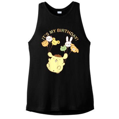 Its My Birthday Ladies PosiCharge Tri-Blend Wicking Tank