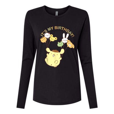 Its My Birthday Womens Cotton Relaxed Long Sleeve T-Shirt