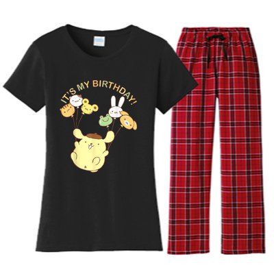 Its My Birthday Women's Flannel Pajama Set