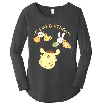 Its My Birthday Women's Perfect Tri Tunic Long Sleeve Shirt