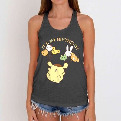 Its My Birthday Women's Knotted Racerback Tank