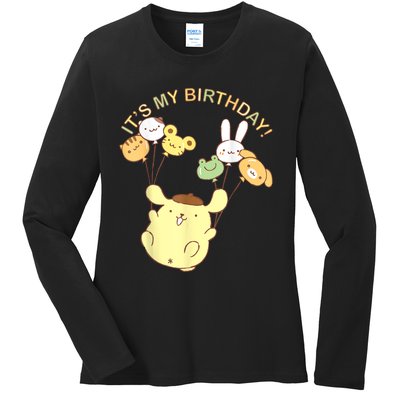 Its My Birthday Ladies Long Sleeve Shirt