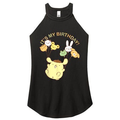 Its My Birthday Women’s Perfect Tri Rocker Tank