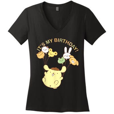 Its My Birthday Women's V-Neck T-Shirt