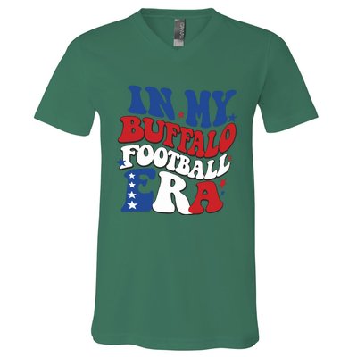 In My Buffalo Footbal Era Buffalo Football V-Neck T-Shirt