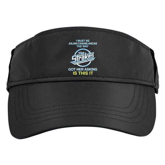 I Must Be Julian Casablancas The Way Got Her Asking Is This It Adult Drive Performance Visor