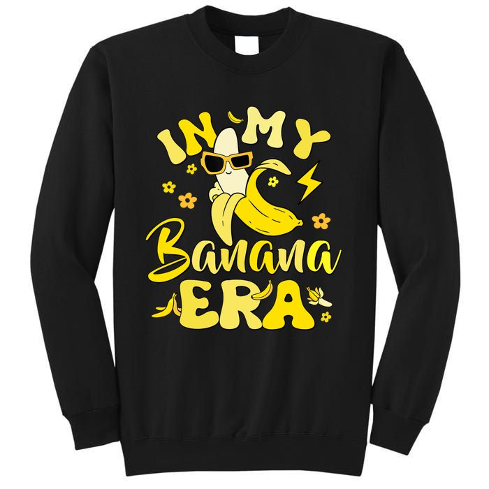 In My Banana Era Funny Banana Lover Retro Bananas Sweatshirt