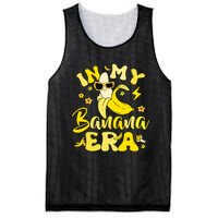 In My Banana Era Funny Banana Lover Retro Bananas Mesh Reversible Basketball Jersey Tank