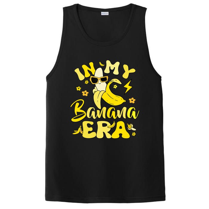 In My Banana Era Funny Banana Lover Retro Bananas PosiCharge Competitor Tank